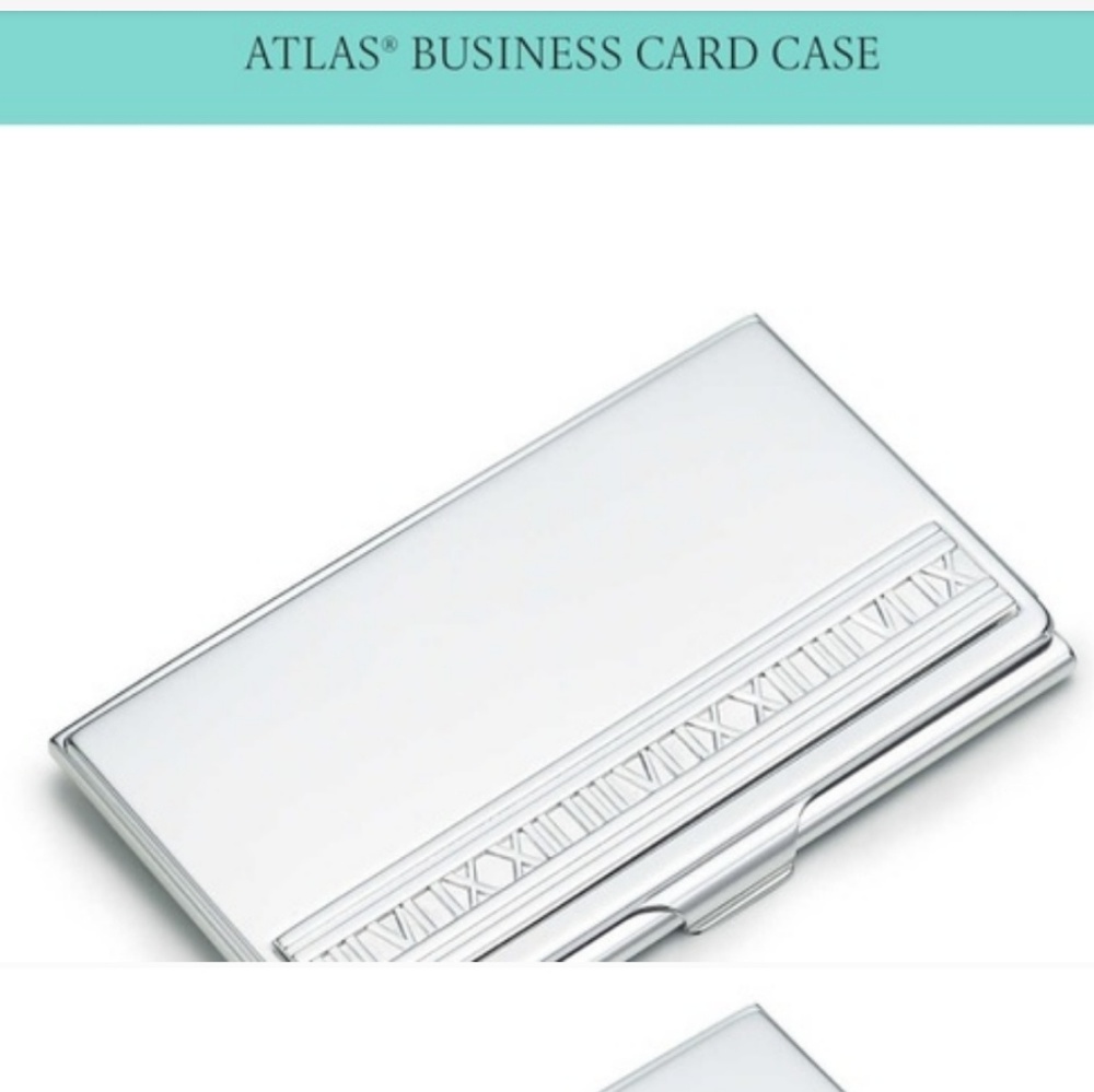 Tiffany & Co. Atlas Business card case